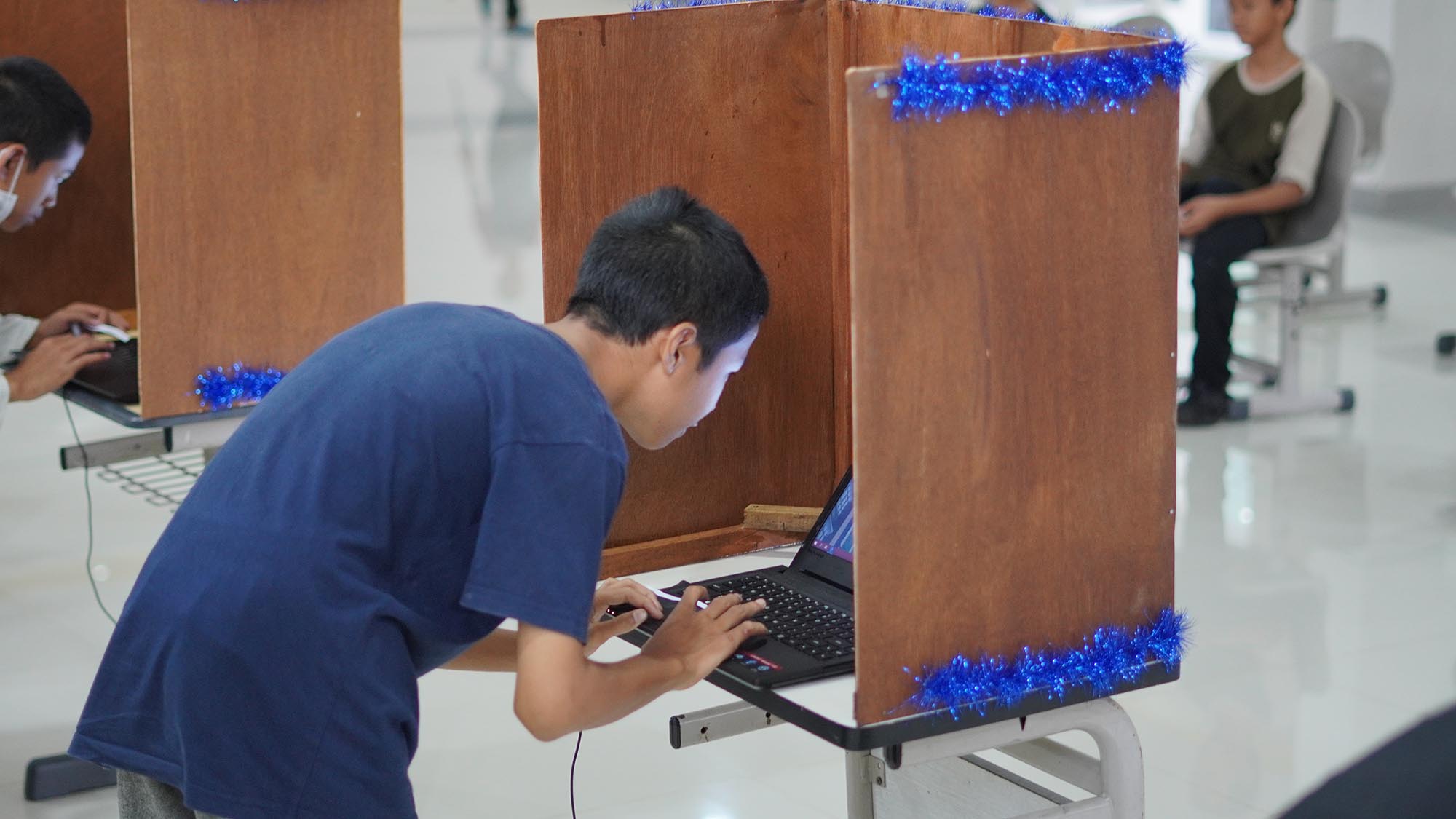 Pemilu Osis SMP ICM dengan SIstem E-Voting